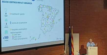 Ángel Carracedo presenta IMPaCT-GENóMICA en el Foro CIBERSAM de Investigación en Psiquatría